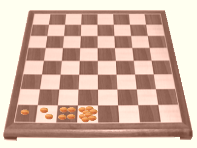 grains on chessboard