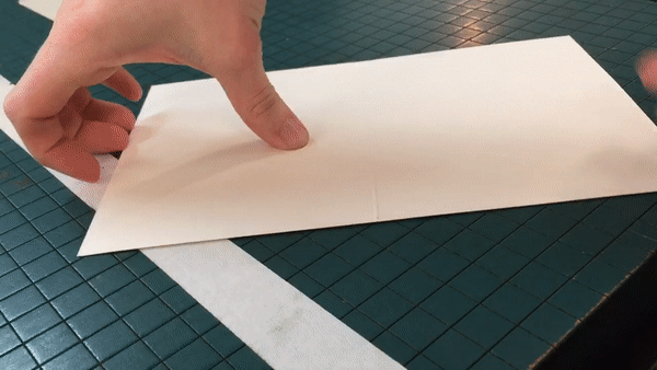Papier vouwen.