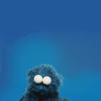 Het cookiemonster.