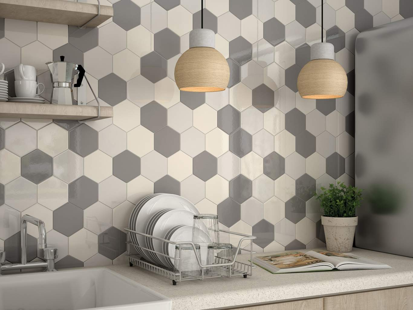 kitchen wall