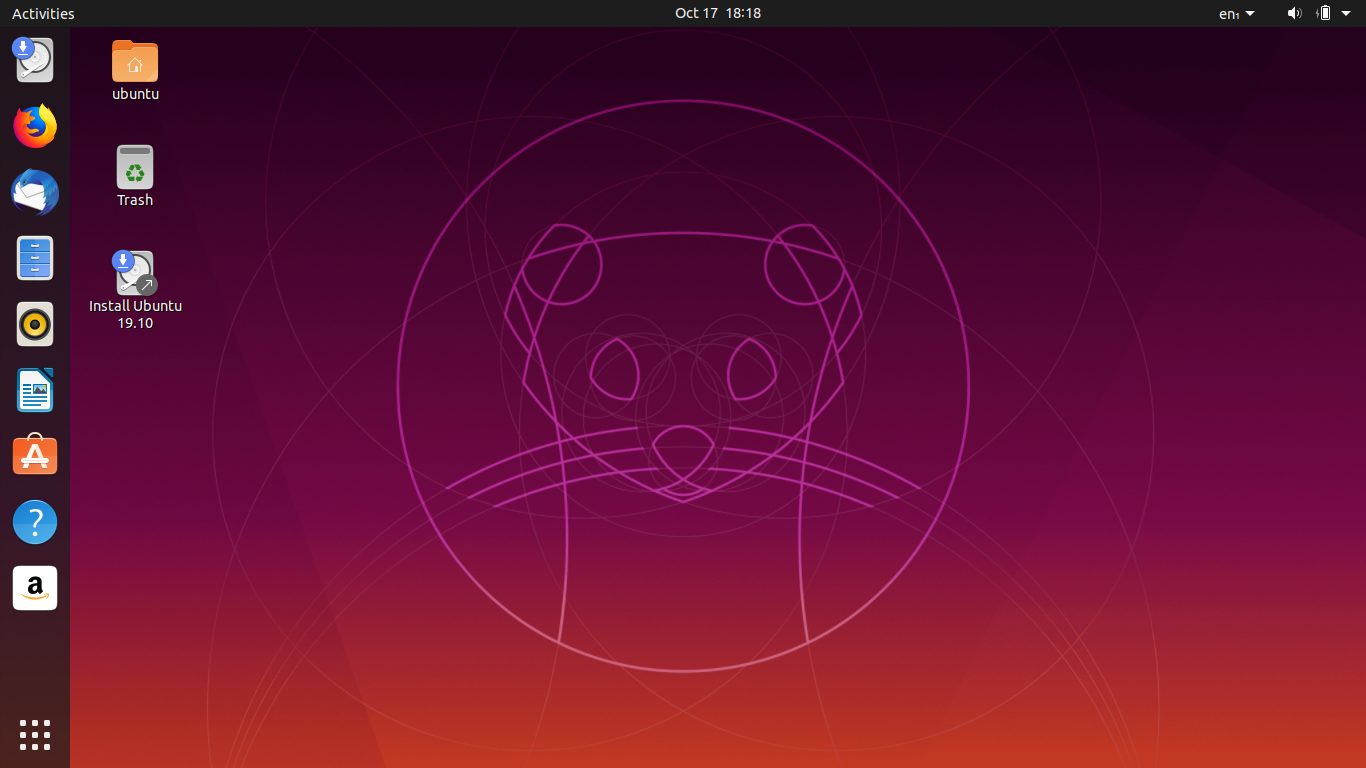 Ubuntu 19.10 Eoan Ermine