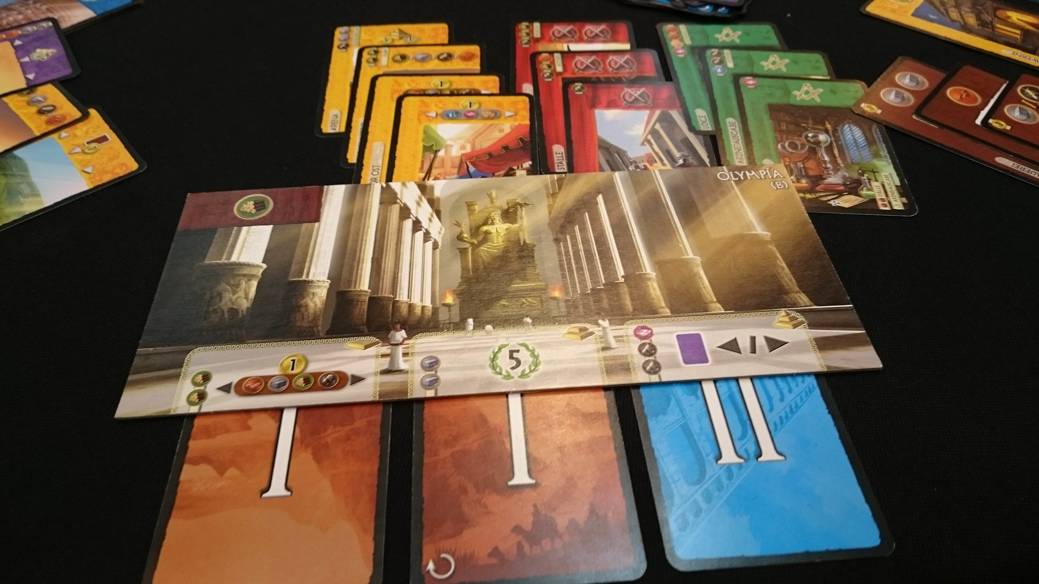 Foto door yashima op Flickr. Enkele 7 Wonders kaarten.