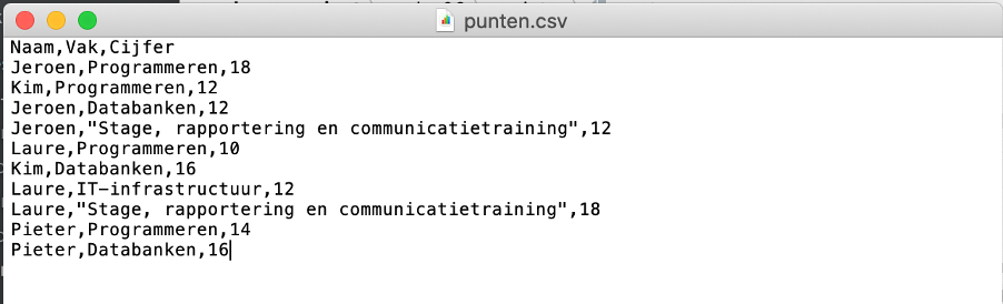 screenshot csv-bestand screenshot csv-bestand