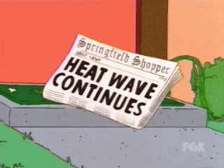 Heatwave continues... Heatwave continues...