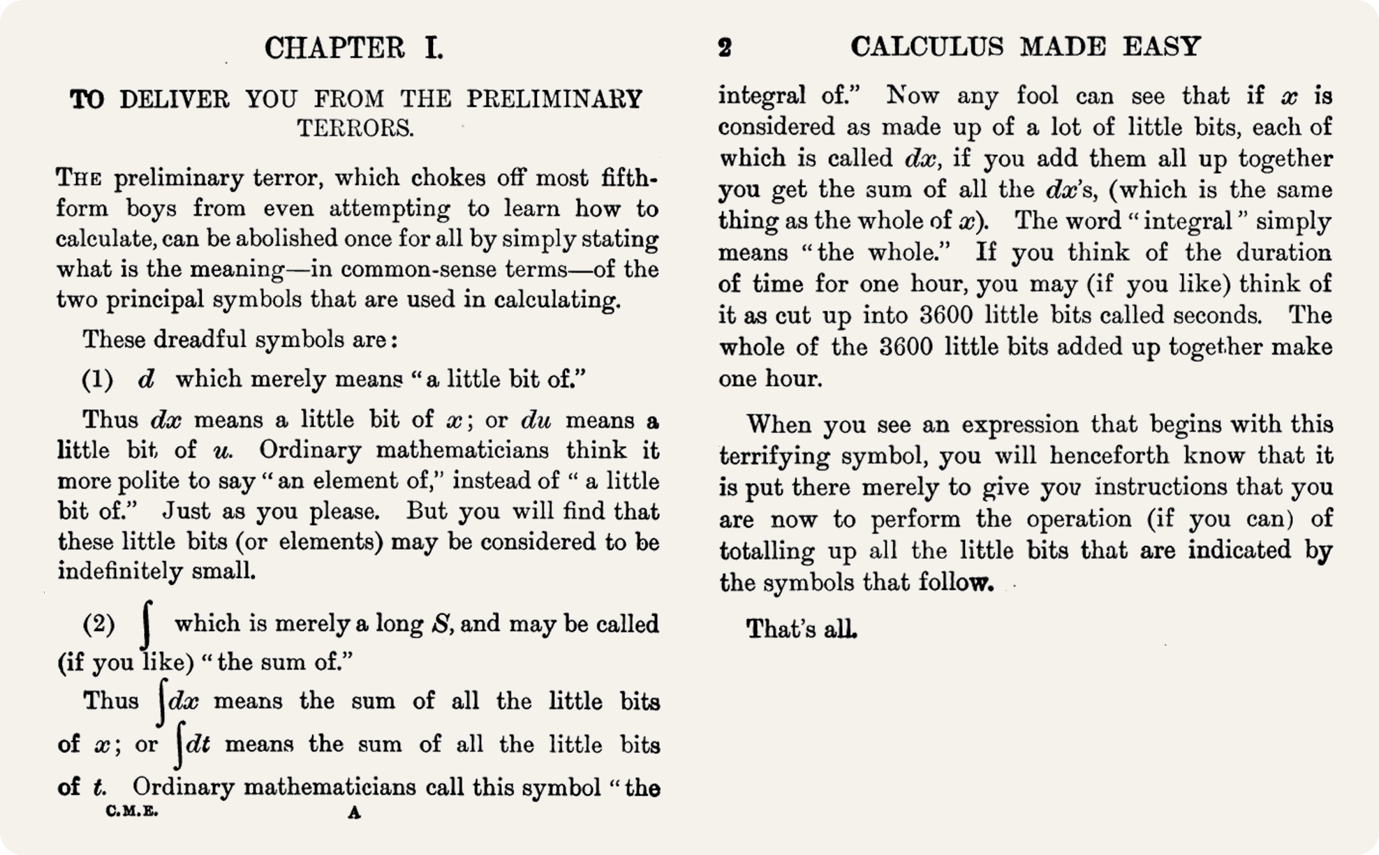 calculus