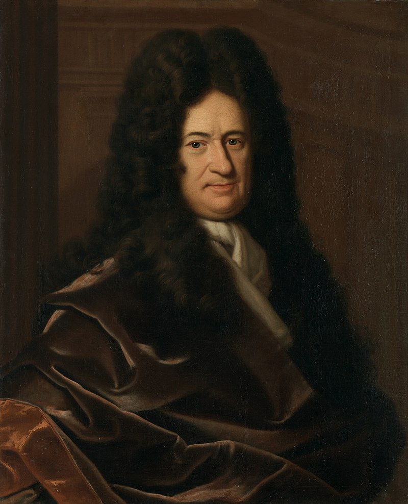 Gottfried Wilhelm Leibniz, schilderij door Christoph Bernhard Francke.