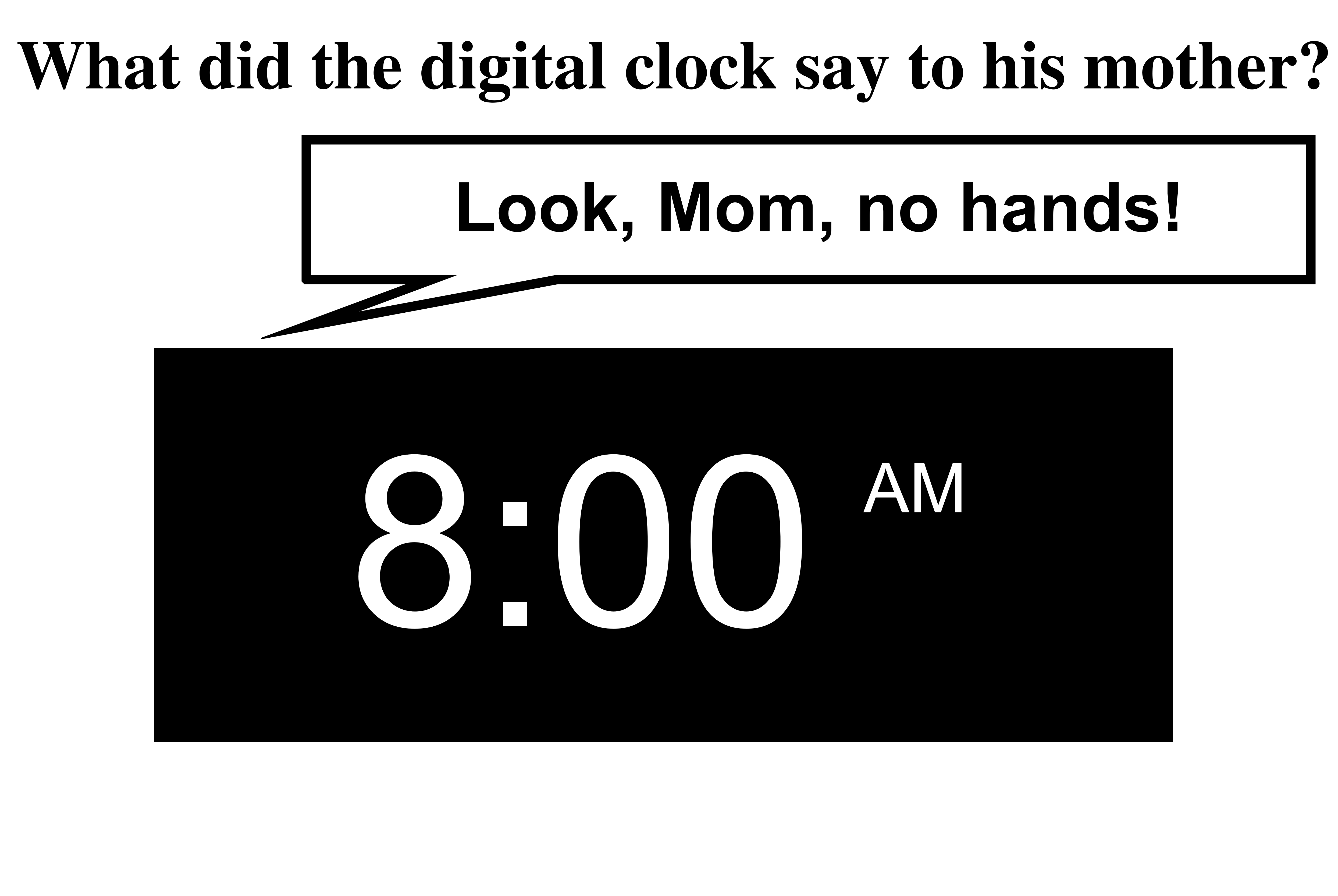 Clock joke