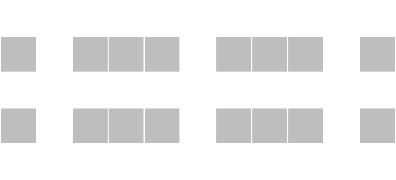 Aantal wegen in een rooster.