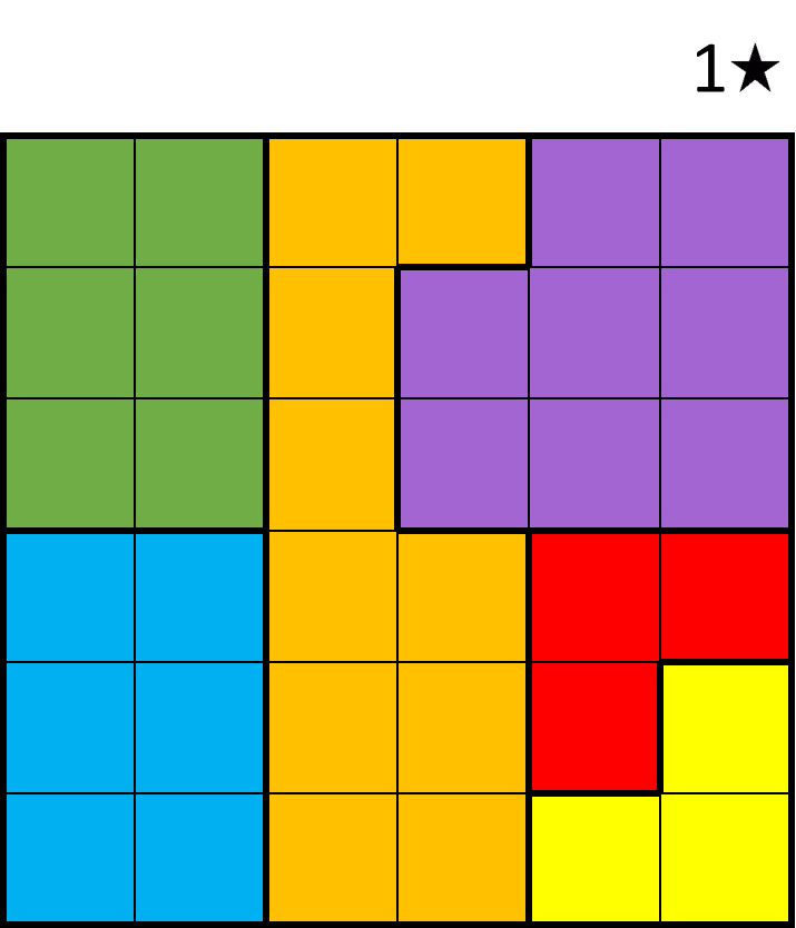 voorbeeld Stardoku voorbeeld Stardoku