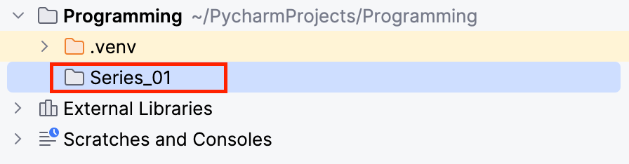 The newly created directory.