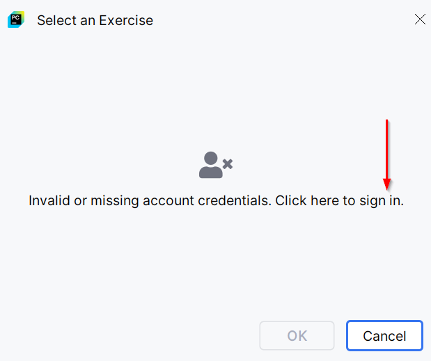 PyCharm asks you for your API token.