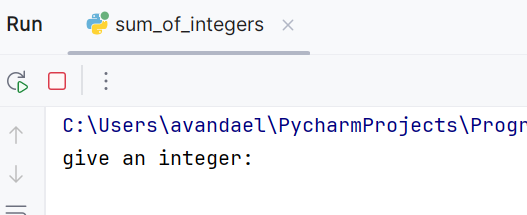 Inspect the output in the Console window