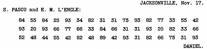 gecodeerd telegram gecodeerd telegram