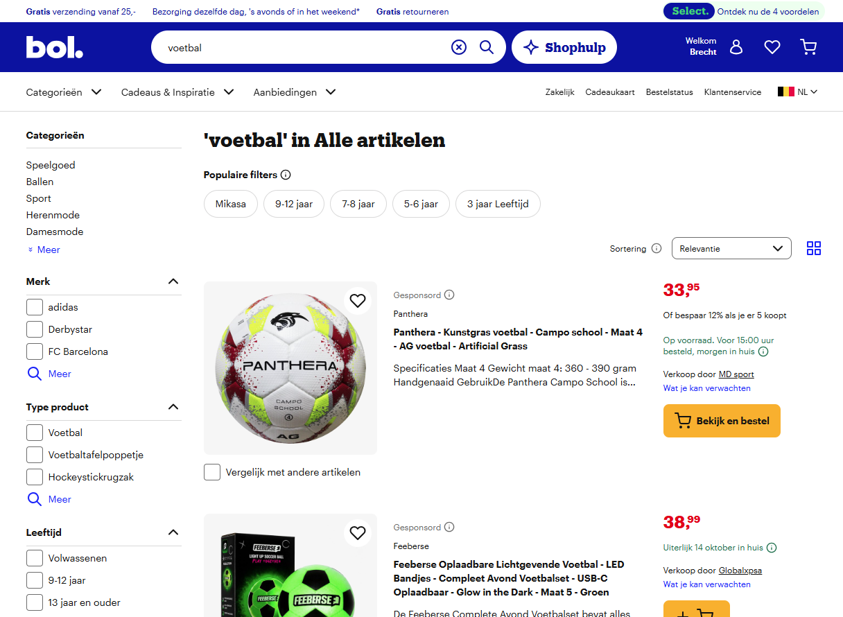 webshop
