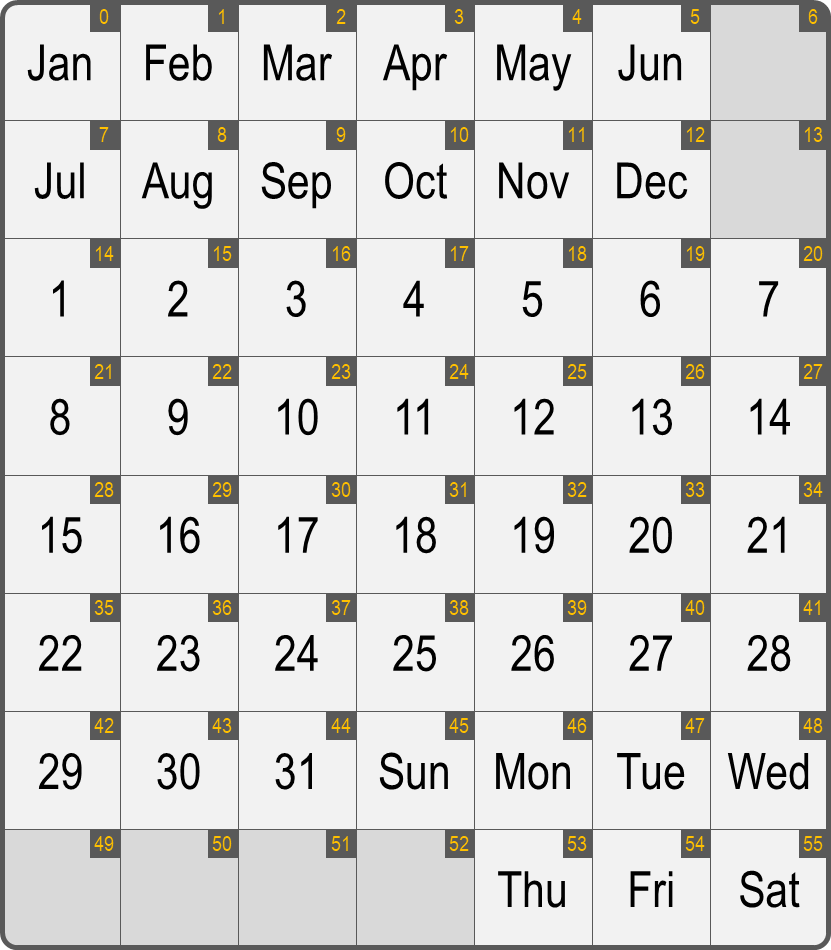 calendar frame