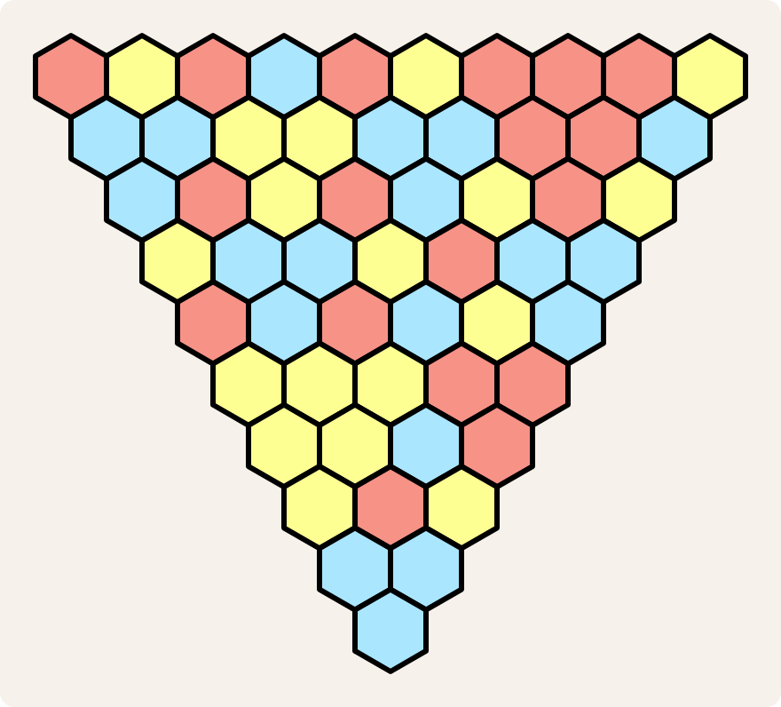 tricolor triangle