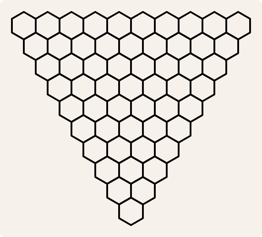 tricolor triangle (not colored)