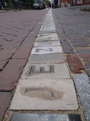 de letters van Utrecht