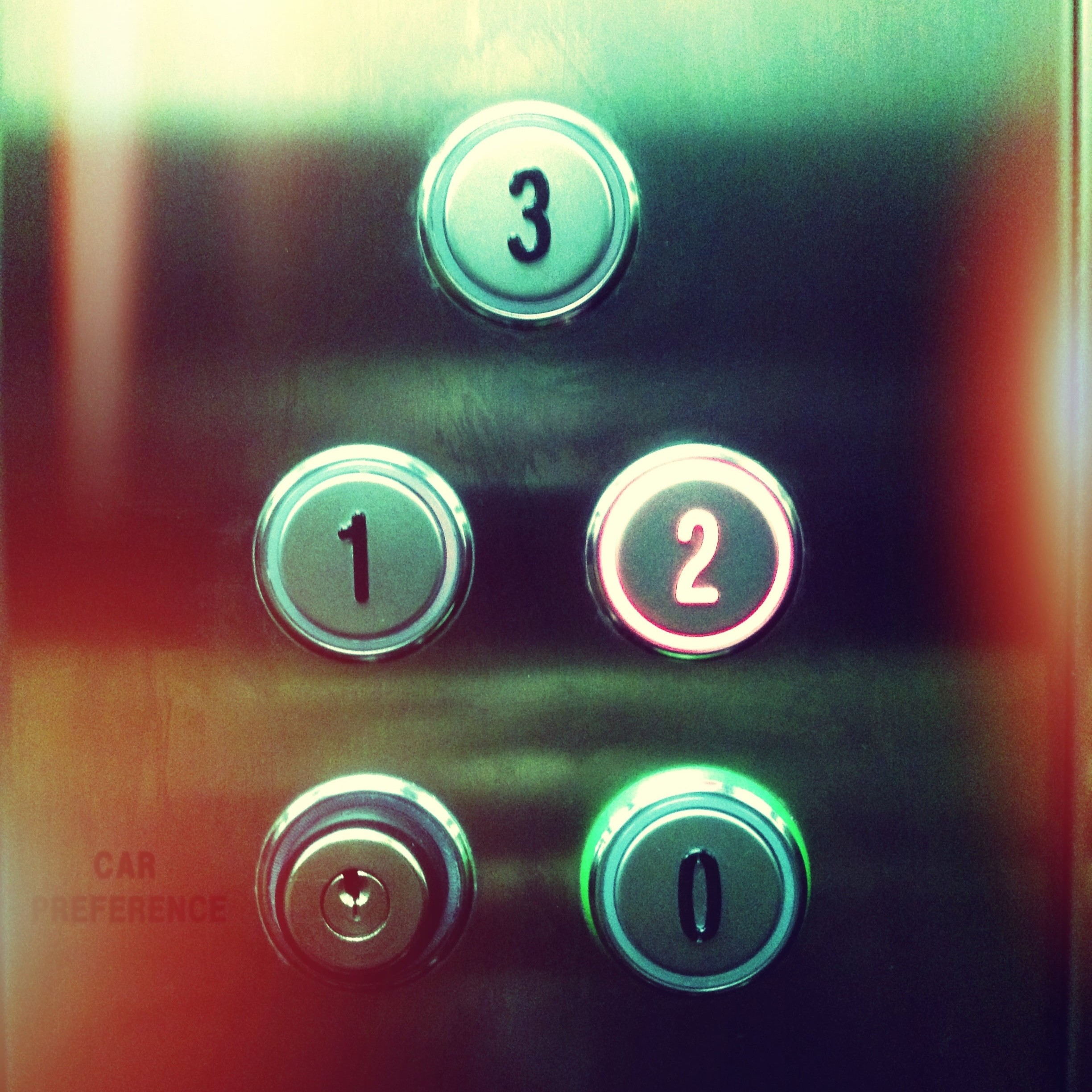 Elevator buttons also start at 0.