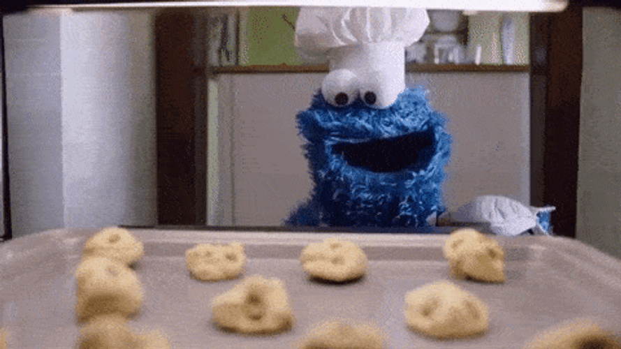 Koekjes bakken. Koekjes bakken.