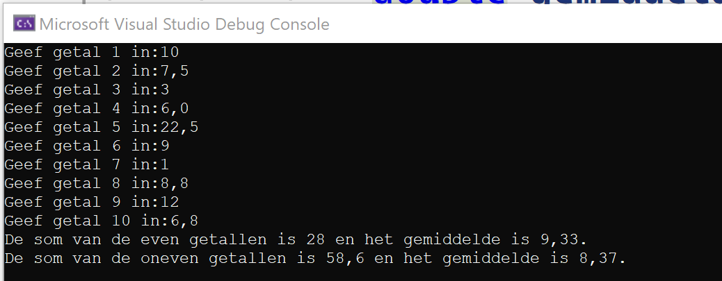 Voorbeeld