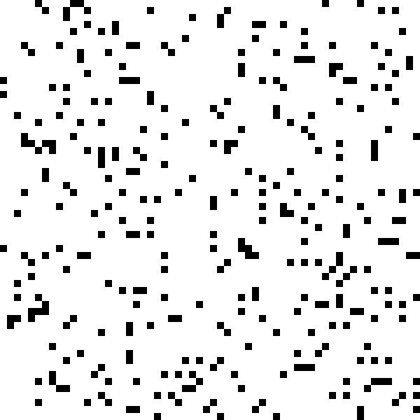 Een Game of Life simulatie.