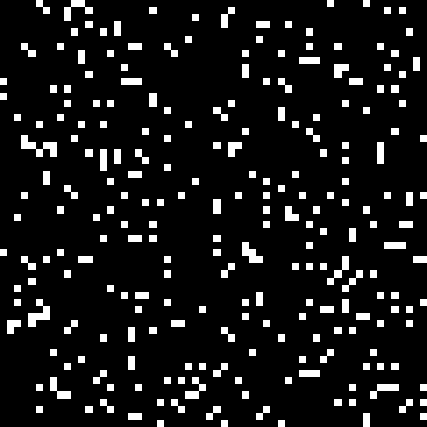 Een Game of Life simulatie.