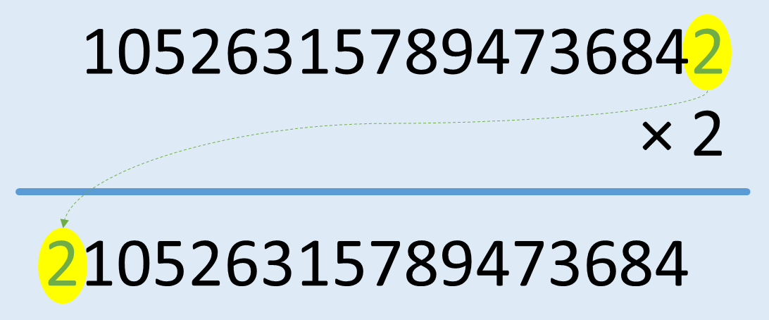 105263157894736842 105263157894736842