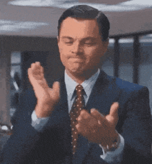 The wolf of Wallstreet waardeert je werk. "The wolf of Wallstreet waardeert je werk."