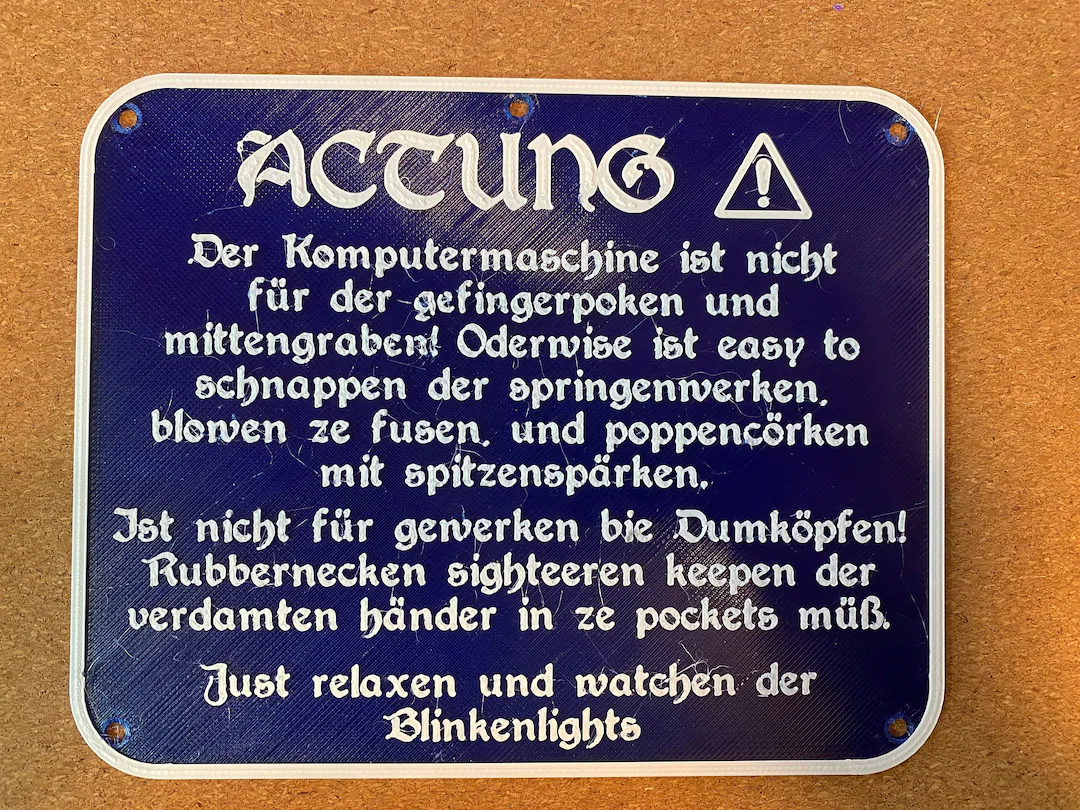 blinkenlights