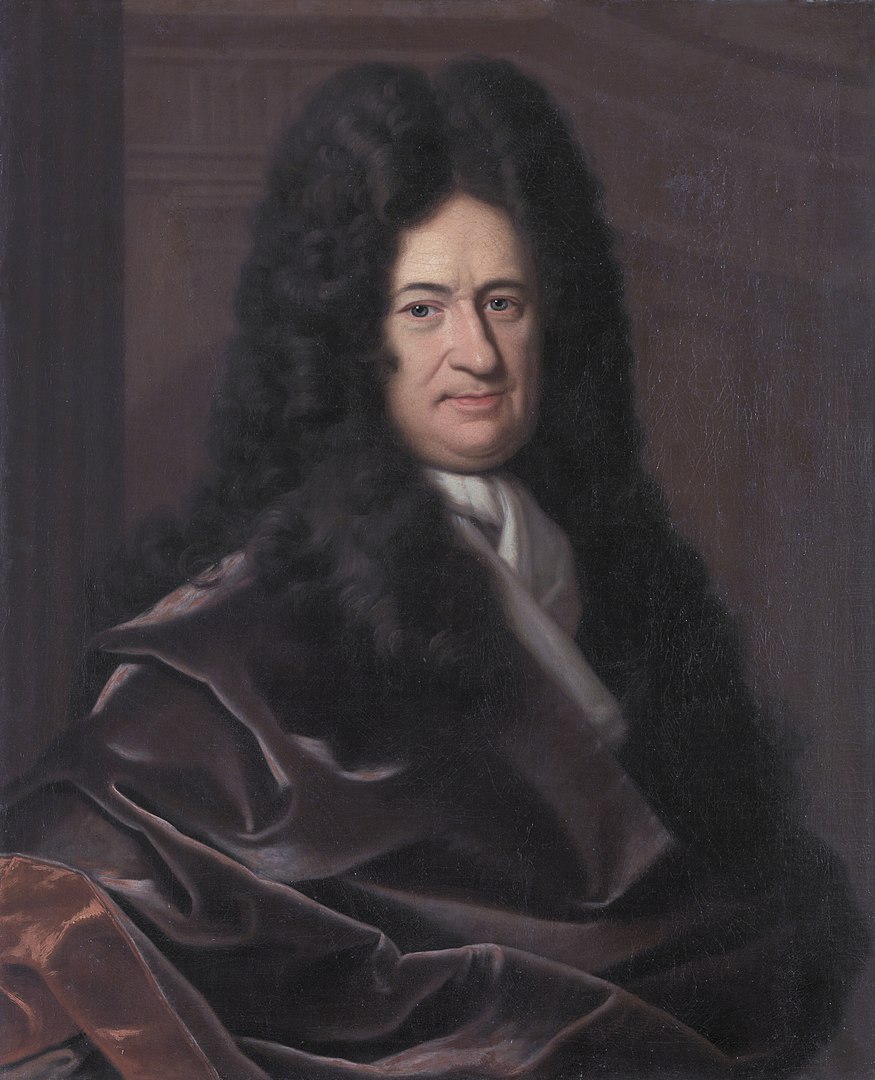 Gottfried Wilhelm Leibniz, aartsrivaal van Sir Isaac Newton.