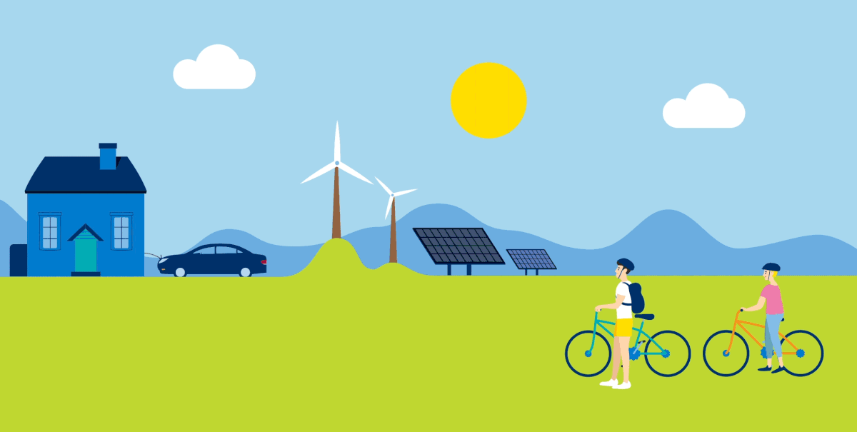 Groene energie. Groene energie.