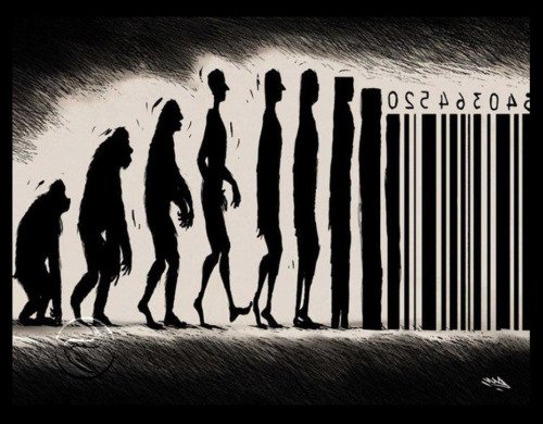 evolution into
barcode