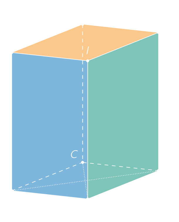 Een prisma. Een prisma.