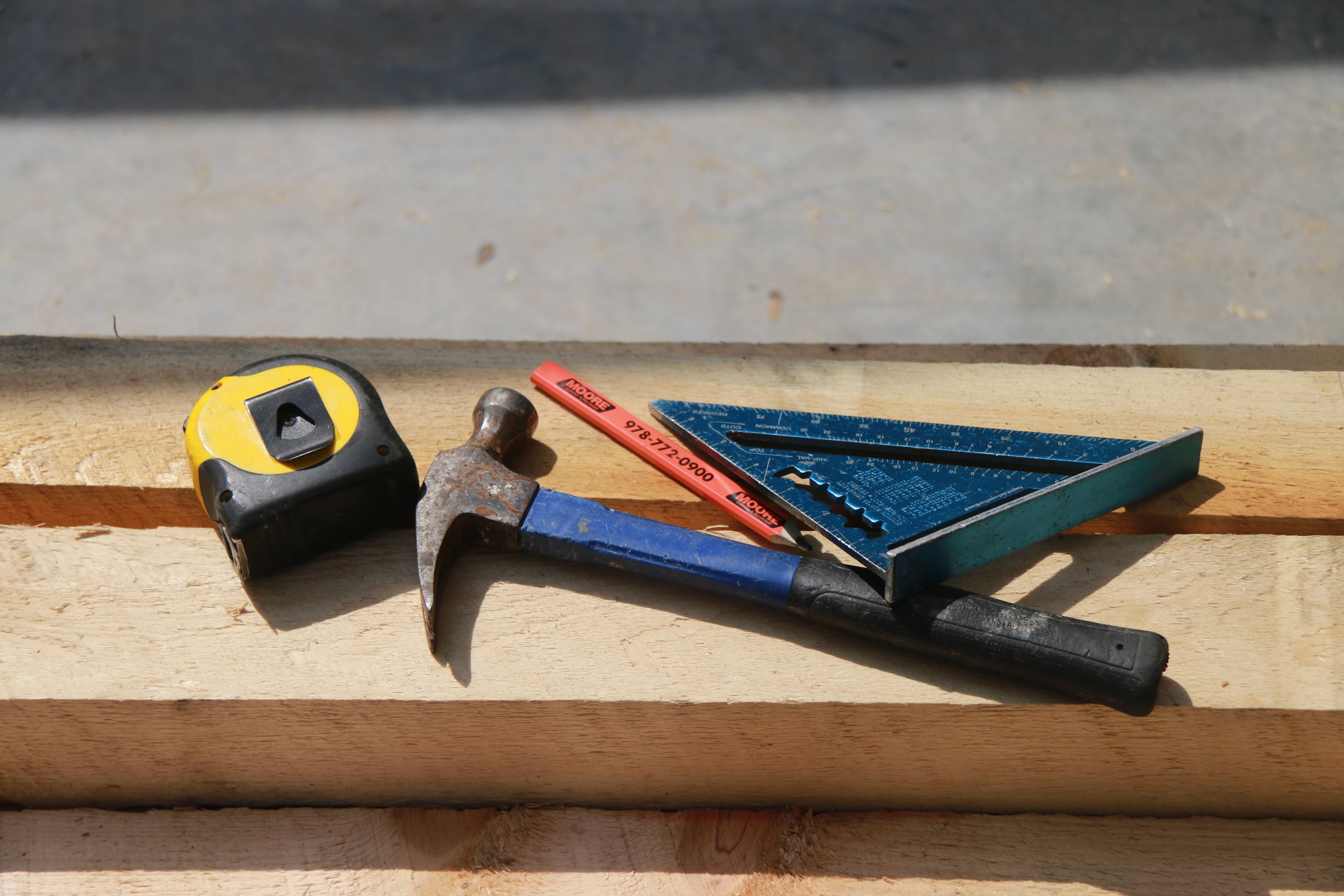 Foto door Steve Lieman op Unsplash. Ook in de bouw is de stelling van Pythagoras belangrijk.