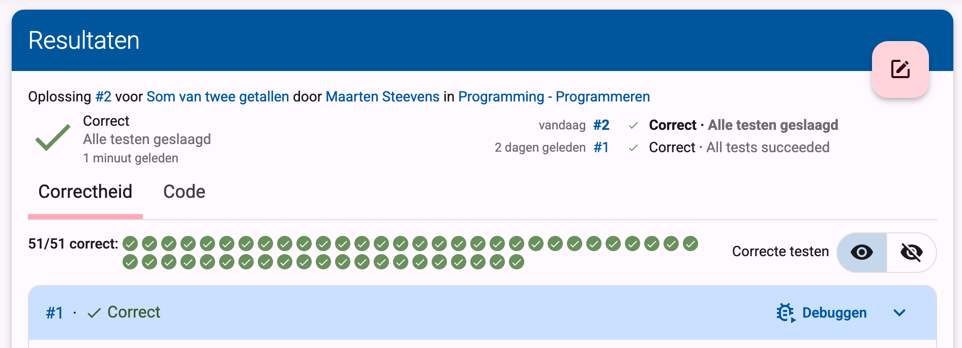 Resultaten