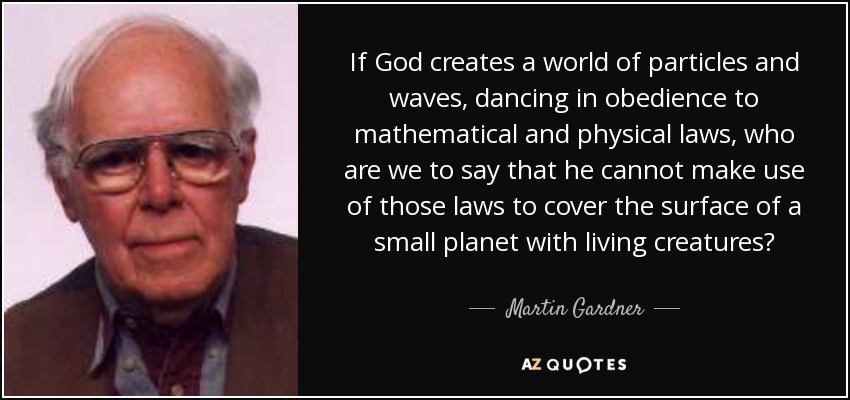 Martin Gardner (1914-2010).