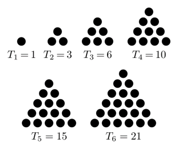 triangular numbers