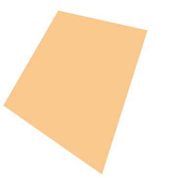 Een vierhoek met zijden a, b, c en d. Een vierhoek met zijden a, b, c en d.