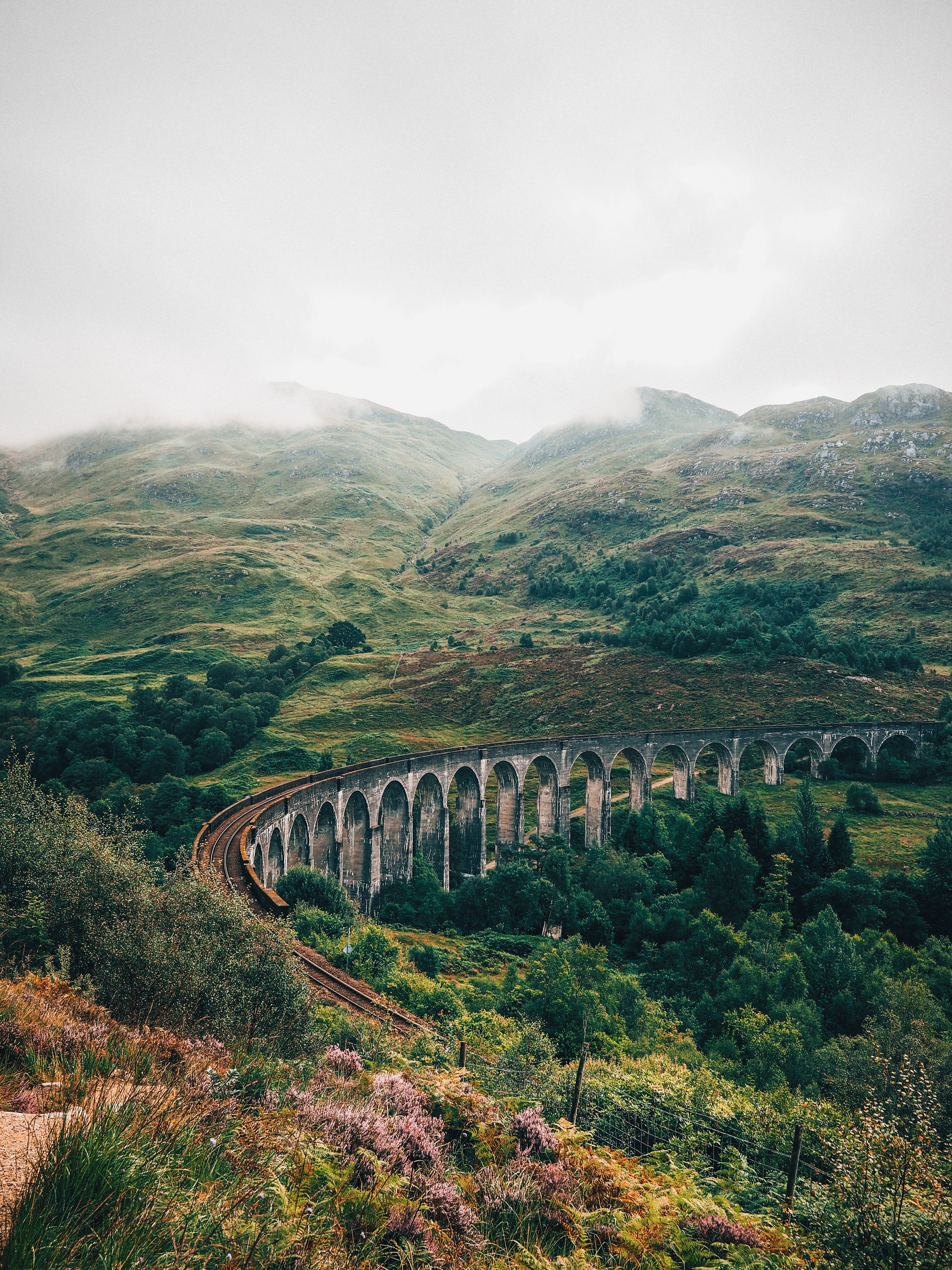 Een viaduct in Schotland