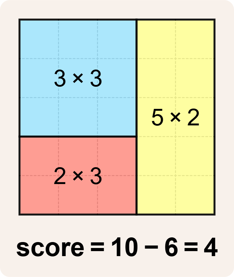 5x5 puzzel met score 4