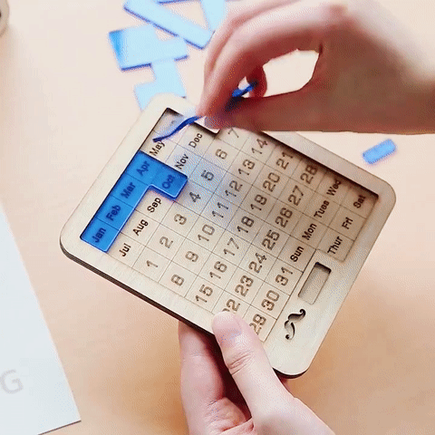 Daily Calendar Puzzle Daily Calendar Puzzle
