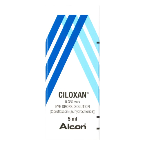 Ciloxan® oogdruppels.